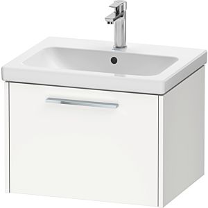 Duravit D-Code vanity unit DC4665010180000 Handle Chrome, White Matt, Pull-out 1, Wall-mounted, 584x400x460 mm