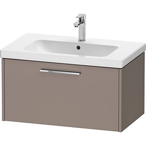 Duravit D-Code meuble sous-vasque DC4667010430000 poignée chromé, basalte mat, suspendu, coulissant 1, 784x400x460 mm