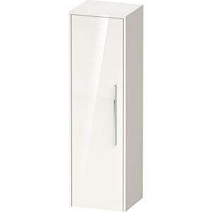 Duravit D-Code medium cabinet DC1338L10220000 handle chrome, white high gloss, 400x1320x36 mm