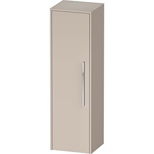 Duravit D-Code Halbhochschrank DC1338L10910000 Griff Chrom, Taupe Matt, 400x1320x36 mm