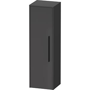 Duravit D-Code Halbhochschrank DC1338LBD490000 Griffe Diamantschwarz, Graphit Matt, 400x1320x36 mm