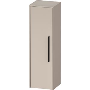 Duravit D-Code half-high cabinet DC1338LBD910000 handles diamond black, taupe matt, 400x1320x36 mm
