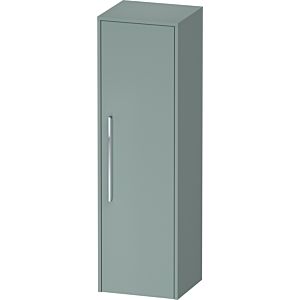 Duravit D-Code mid-tall cabinet DC1338R10HG0000 handle chrome, Fjordfrün matt, 400x1320x36 mm