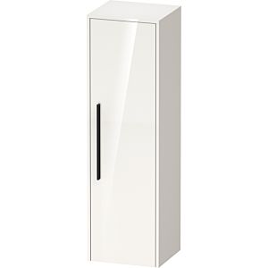 Duravit D-Code medium cabinet DC1338RBD220000 handles diamond black, white high gloss, 400x1320x36 mm