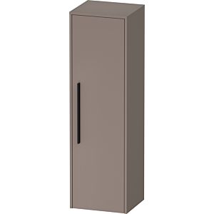 Duravit  D-Code Halbhochschrank DC1338RBD430000 Griffe Diamantschwarz, Basalt Matt, 400x1320x36 mm