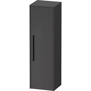 Duravit D-Code Halbhochschrank DC1338RBD490000 Griffe Diamantschwarz, Graphit Matt, 400x1320x36 mm