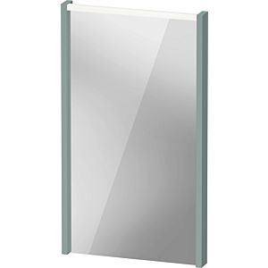Duravit D-Code mirror DC70750HGHG0000 400x700x48, Fjord Green Matt, with LED lighting