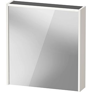 Duravit D-Code armoire à glace DC7105L22220000 650x700 mm, blanc brillant, avec éclairage et prise