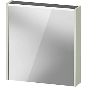 Duravit D-Code mirror cabinet DC7105RHHHH2000 650x700 mm, pale green matt, with lighting and socket J
