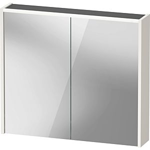 Duravit D-Code mirror cabinet mirrored DC7106022222000 800x700x148, white high gloss, socket J, LED