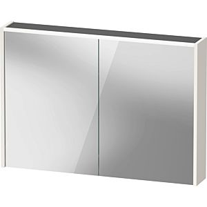 Duravit D-Code Spiegelschrank Verspiegelt DC7107022220000 1000x700x148, Weiß Hochglanz, Steckdose, LED Beleuchtung