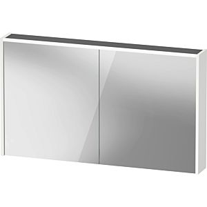 Duravit D-Code armoire à glace DC7108018182000 1200x700x148, blanc mat, prise J, éclairage LED