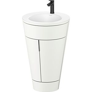 Duravit Starck 1,c-bonded Set S19512OBD360010 Handle Diamond Black, Ceramic White Matt, Interior Lighting, Floor-standing, White Satin Matt, 864 x 560 x 605 mm