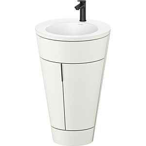 Duravit Starck 1,c-bonded Set S19512OBD390010 Handle Diamond Black, Ceramic White Matt, Interior Lighting, Floor-standing, Nordic White Satin Matt, 864 x 560 x 605 mm