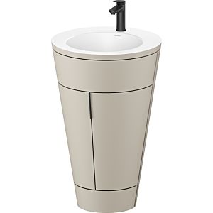 Duravit Starck 1,c-bonded Set S19512OBD600010 Handle Diamond Black, Ceramic White Matt, Interior Lighting, Floor-standing, Taupe Silk Matt, 864 x 560 x 605 mm