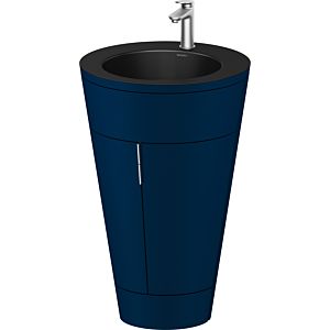 Duravit Starck 1,c-bonded Set S19514O70980000 Handle Stainless Steel, Ceramic Black Matt, floor-standing, Night Blue Silk Matt, 864 x 560 x 605 mm