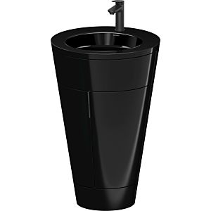 Duravit Starck 1,c-bonded Set S19515OBD400000 Griff Diamantschwarz, Keramik Schwarz Matt, bodenstehend, Schwarz Hochglanz, 864 x 560 x 605 mm