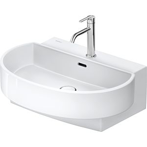 Duravit Balcoon washbasin 241165AA00 65 x 48 cm, white high gloss, with tap hole, overflow, tap hole bank