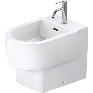 Duravit Balcoon Stand-Bidet 272610AA00 37x57cm, with tap hole, overflow, white high gloss