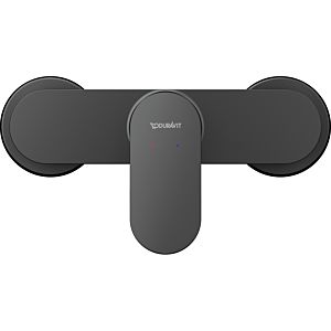 Duravit Wave shower mixer WA4230000046 surface-mounted, matt black