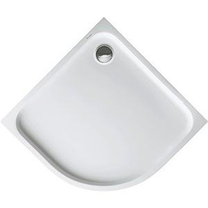 Duravit D-Code 720108000000001 shower 720108000000001 , 900 x 900 mm, white with anti-slip