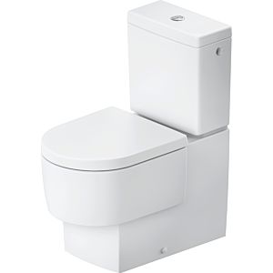 Duravit Balcoon floorstanding toilet 207009AC00 37x65cm, 4.5 l, rimless, horizontal outlet, white satin finish