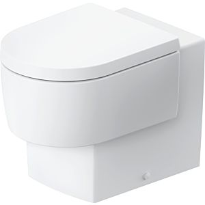 Duravit Balcoon floorstanding toilet 207109AC00 37x54cm, 4.5 l, rimless, horizontal outlet, white satin finish