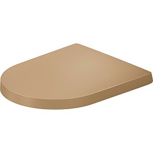 Duravit Balcoon toilet seat 002761CB00 Overlapping, removable, without soft-close, Clay terra matt