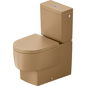 Duravit Balcoon Stand-WC 207009AM00 37x65cm, 4,5 l, Rimless, Abgang waagerecht, Clay terra matt