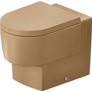 Duravit Balcoon floorstanding toilet 207109AM00 37x54cm, 4.5 l, rimless, horizontal outlet, Clay terra matt
