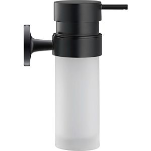 Duravit Starck T Seifenspender 0099354600 schwarz matt, Wandmontage, Glas matt