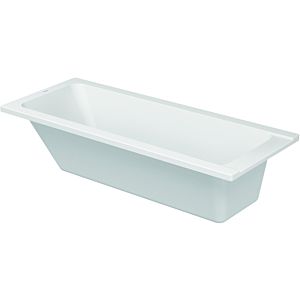 Duravit bathtub D-Code 700099000000000 , central drain, white