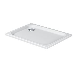 Duravit rectangular shower D-Code 720093000000000 in version, 1000 x 700 mm, white