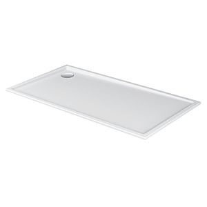 Duravit shower Starck Slimline 720133000000000 170 x 90 x 6.5 cm, white, rectangle