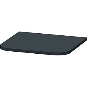 Duravit Happy D.2 plaque de couverture HP030008080 40,3 x 36,4 cm, pour les armoires semi-hautes, graphite super mat