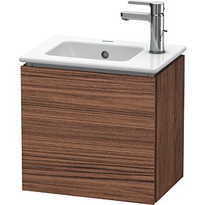 L-Cube Duravit vasque LC6272R2121 42x29,4x40cm, suspendu, porte à droite, noyer foncé