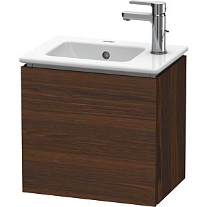 Duravit L-Cube vanity unit LC6272R6969 42x29.4x40cm, wall-hung, door on the right, brushed walnut