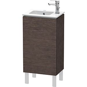 L-Cube Duravit vasque LC6273R7272 42x29,4x70,4cm, debout, porte à droite, chêne foncé brossé