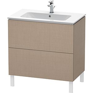 Duravit L-Cube vanity unit LC662607575 82 x 48, 2000 cm, linen, 2 pull-outs, standing