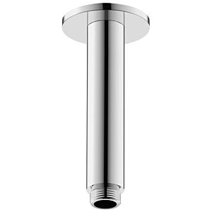 Duravit Brausearm UV0670022000, chrom, 125 mm mit Deckenanschluss, runde Rosette