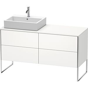 Duravit XSquare Duravit XS4923L3636 1400x538x548mm, 4 coulissants, gauche, blanc soie mat