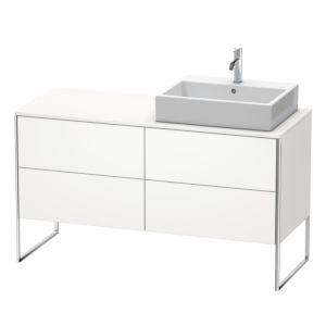 Duravit XSquare Duravit XSquare XS4923R3636 140x53.8x54.8cm, 4 pull-outs, right, white silk matt
