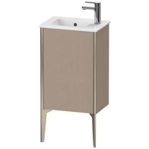 Duravit XViu Waschtisch-Unterschrank XV4480RB175 41x29x59,4cm, stehend, champagner matt, Anschlag rechts, leinen