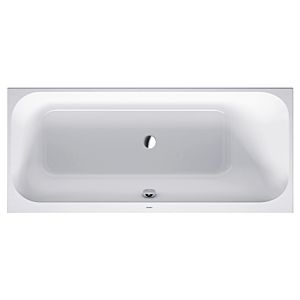Duravit Badewanne Happy D.2 700313000000000 170 x 75 cm, weiß, Rückenschräge rechts