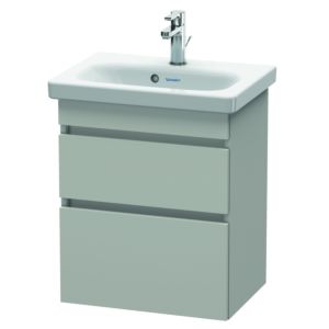 Duravit DuraStyle vanity unit DS640300707 50 x 36.8 cm, concrete gray matt, 2 drawers, wall-hung