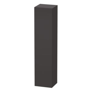 Duravit L-Cube LC1180L8080 40x36,3x176cm, porte à gauche, graphite super mat