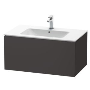 L-Cube Duravit vasque LC614108080 82 x 48, 2000 cm, graphite super mat, 2000 , suspendu