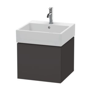 L-Cube Duravit vasque LC617408080 48,4 x 45,9 cm, graphite super mat, 2000 , suspendu