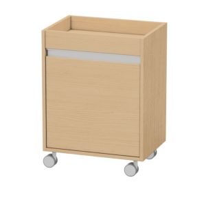 Duravit Ketho Rollcontainer KT2530R3030 50x36x67cm, Tür rechts, Eiche natur