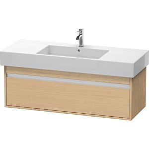Duravit Ketho meuble sous-vasque KT669203030 120 x 45,5 cm, Eiche natur , 2000 coulissant, suspendu